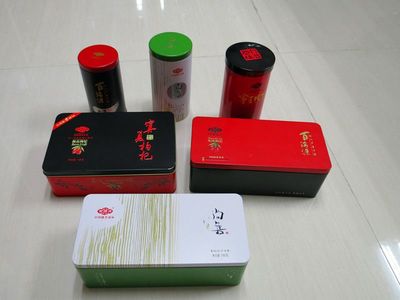 精致鐵盒，鎖住寧夏枸杞與茶葉的天然醇香